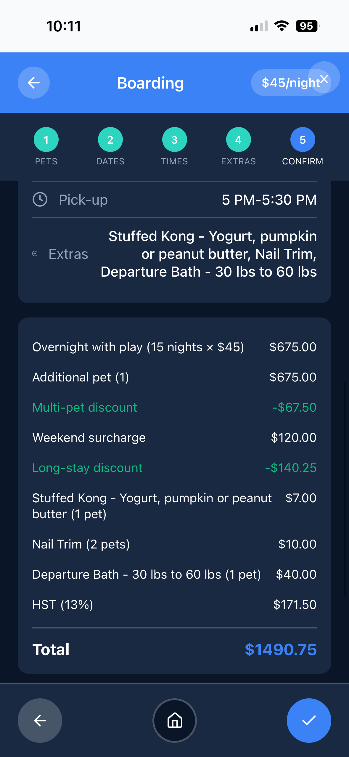 Book'n vaccination tracking